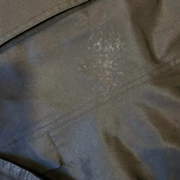 Black London Fog Classic Trench Coat Belted Mid-Length - Picture 5 of 5